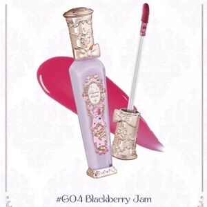 Flower Knows Strawberry Rococo Series Glossy Lipgloss - Blackberry Jam New